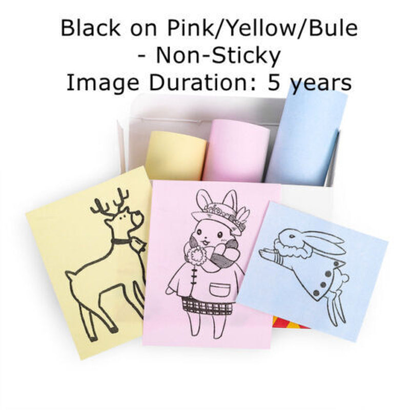 Phomemo Mini Pocket Thermal Printer Wireless Bluetooth Photo T02 or Label Paper