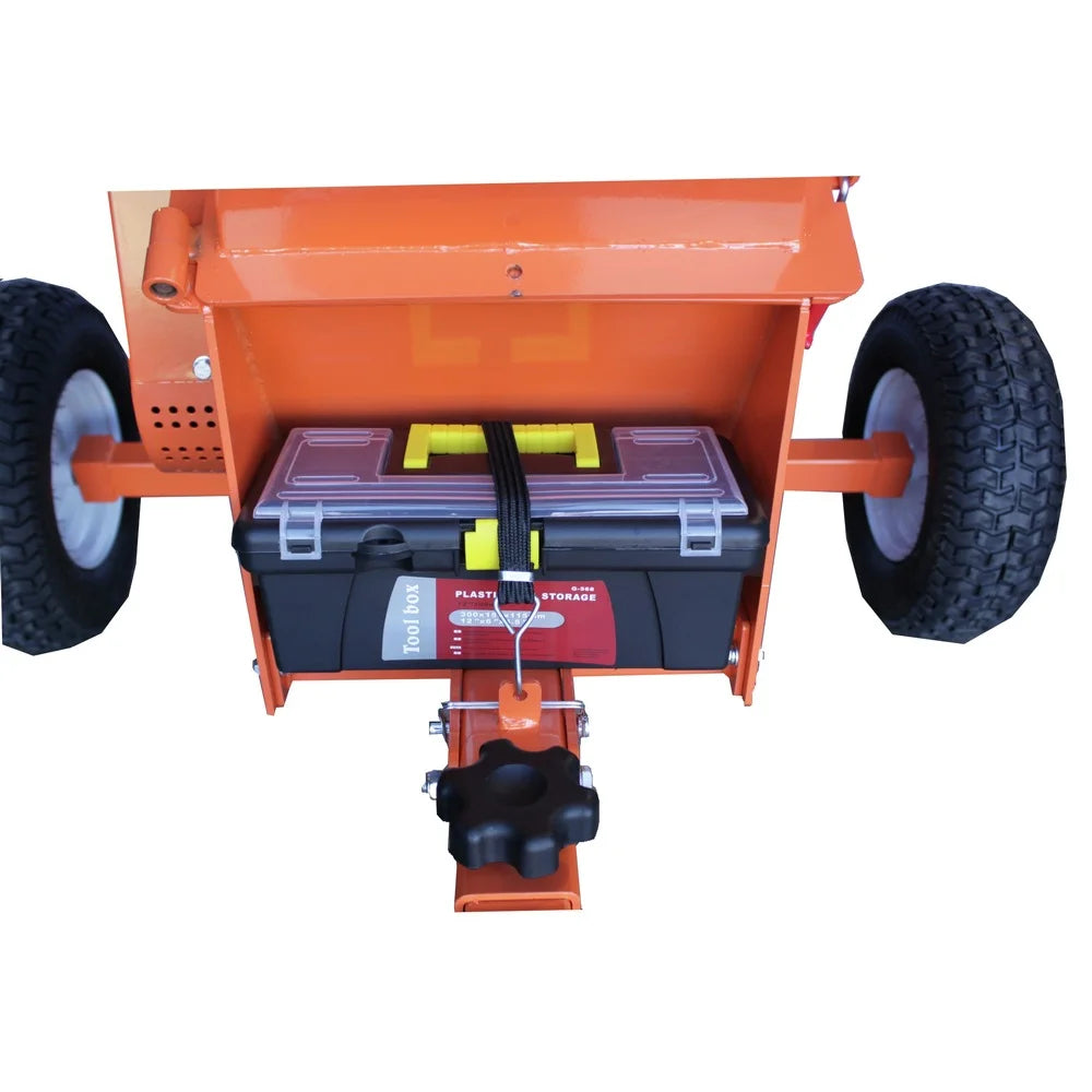 KOHLER CH440 14 HP 5 In. Chipper Shredder with Extra Steel Blades/All-Weather Protective Cover/Wheel Base Extension Kit/Tow Bar