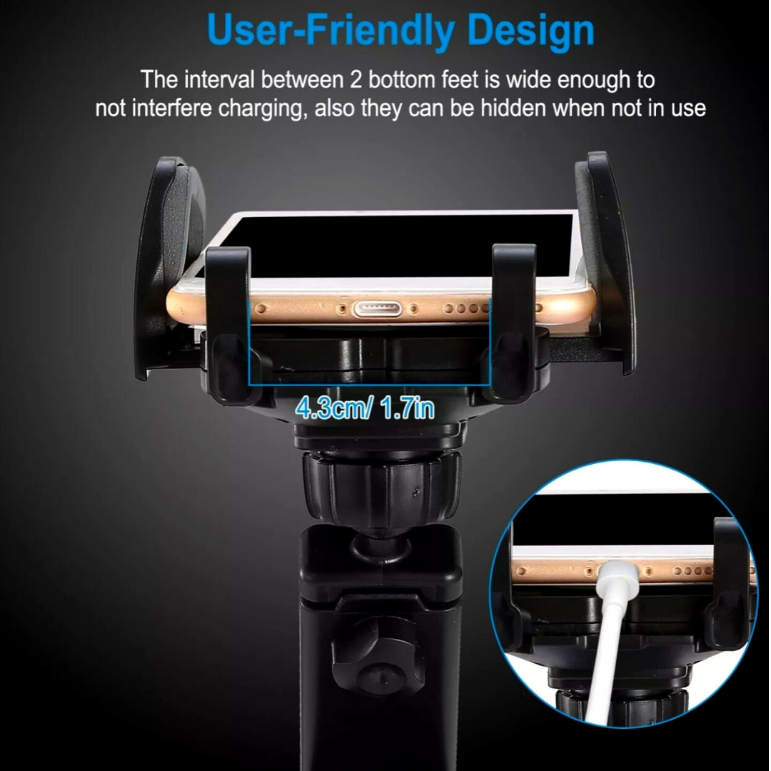 Base Para Poner Sujetar El Telefono En Carro Soporte Celular Movil GPS Coche 360