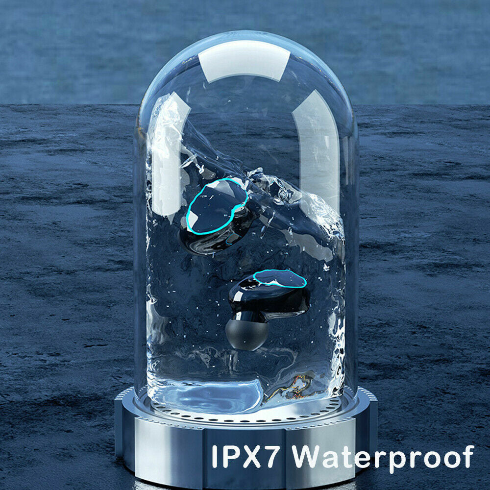 TWS Bluetooth Earbuds Waterproof Bluetooth 5.1 Headset Noise Cancelling Wireless