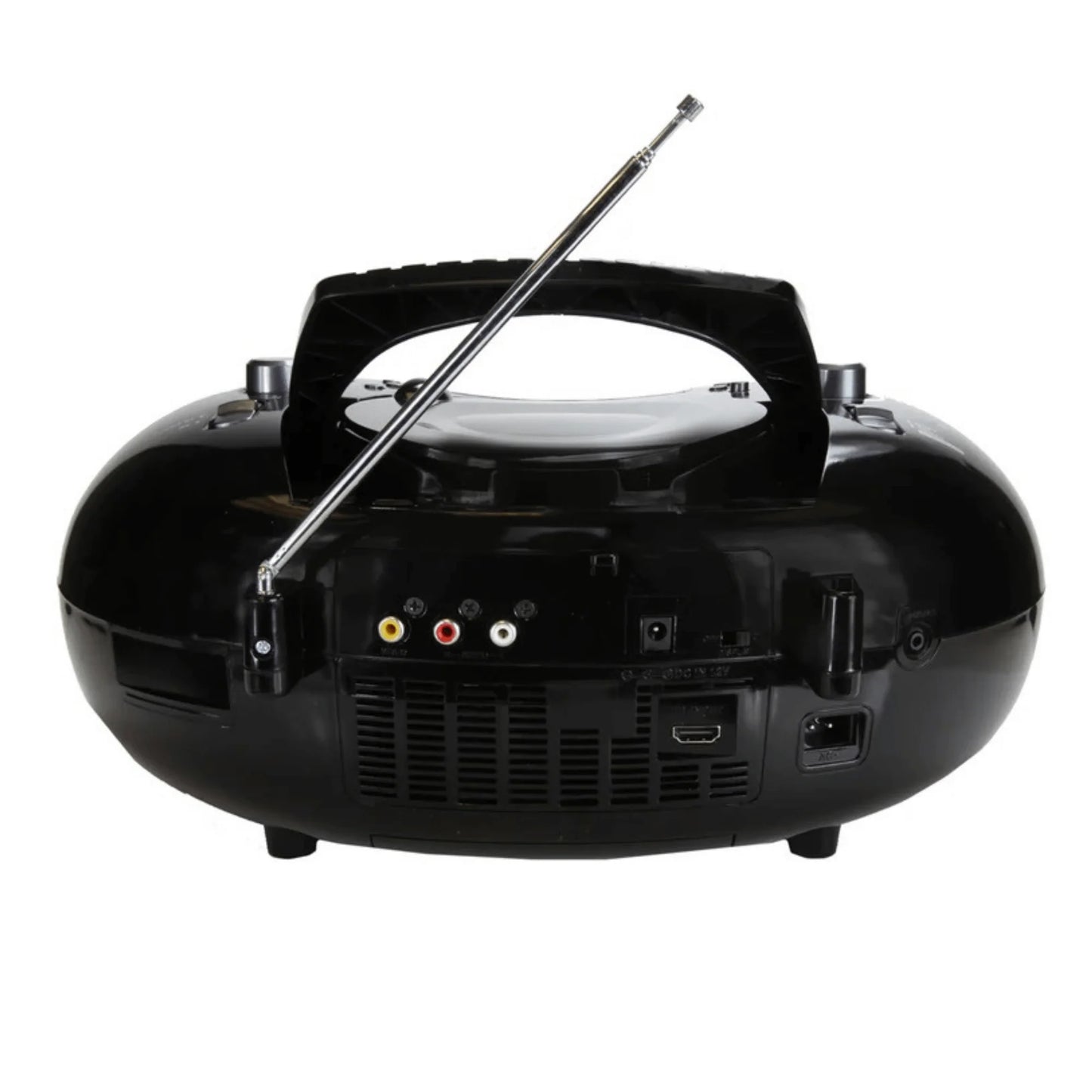 Emerson 7” Bluetooth DVD Boombox with HD-INPUT AM/FM Radio and Stereo Speakers