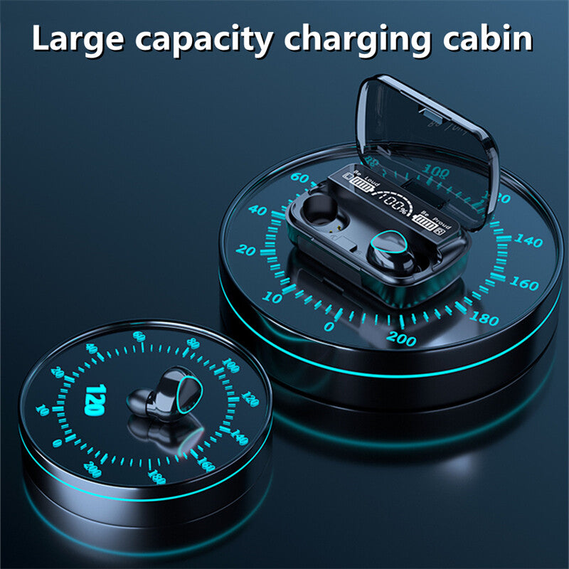 TWS Bluetooth Wireless Earbuds Waterproof Bluetooth 5.1 Headset Noise Cancelling