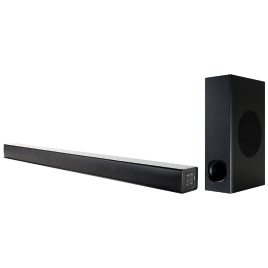 Supersonic 35" Optical Bluetooth Soundbar and Subwoofer with Large LED Display (SC-1422SBW)