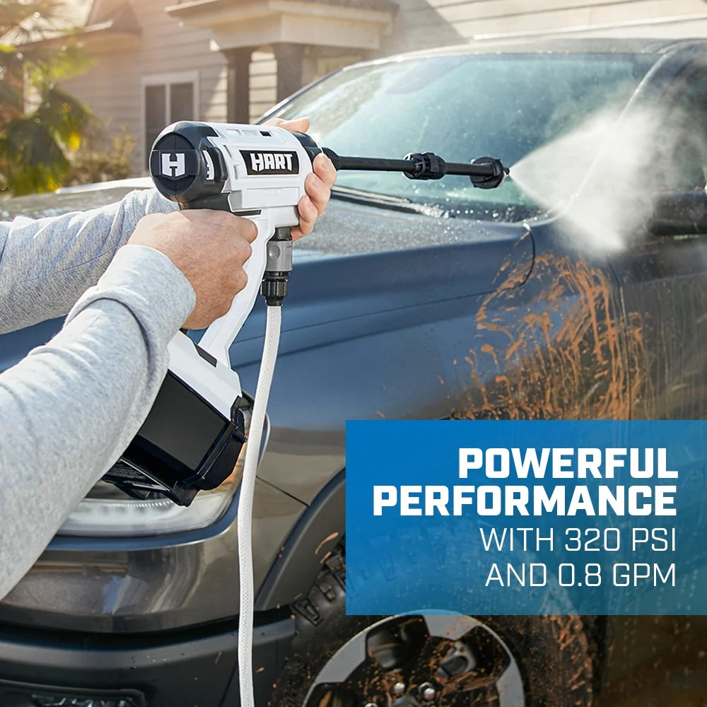 20-Volt Cordless Vehicle Pressure Cleaner (Battery Not Included) Lightweight Portable Cleaner