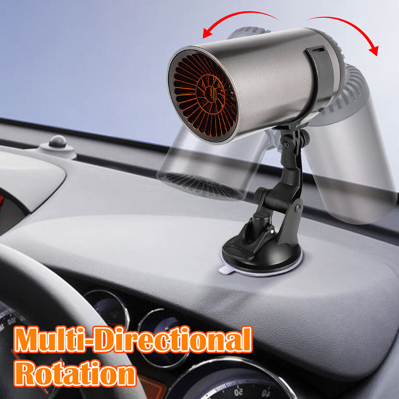 Plug in Cigarette Lighter Car Heater Internal Purify Air Heater Cooler Defogging