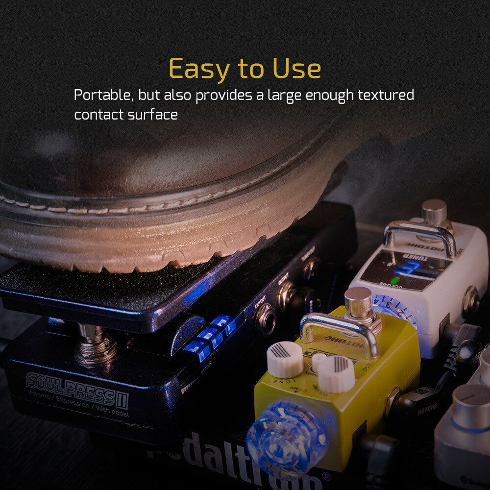 Hotone Soul Press II 4 In1 Switchable Wah Active Volume Passive Expression Pedal
