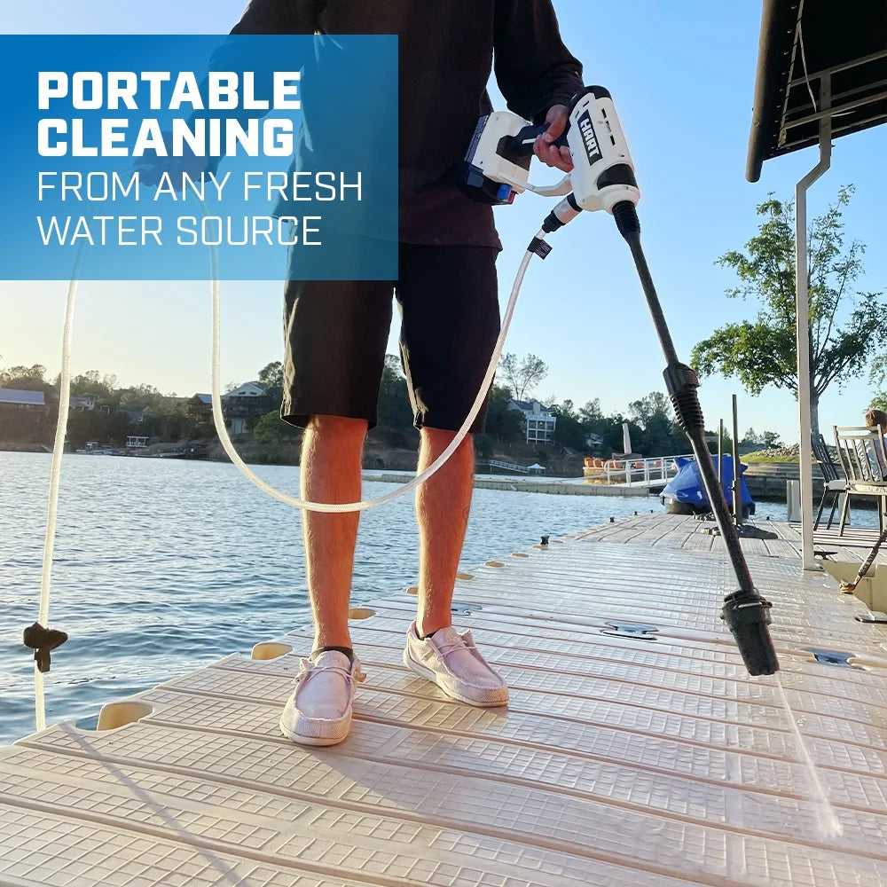 20-Volt Cordless Vehicle Pressure Cleaner (Battery Not Included) Lightweight Portable Cleaner