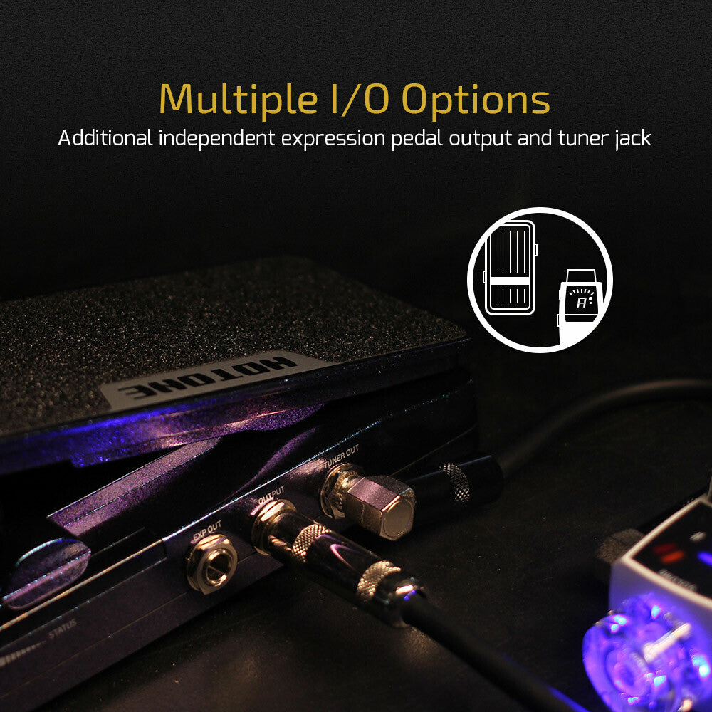 Hotone Soul Press II 4 In1 Switchable Wah Active Volume Passive Expression Pedal