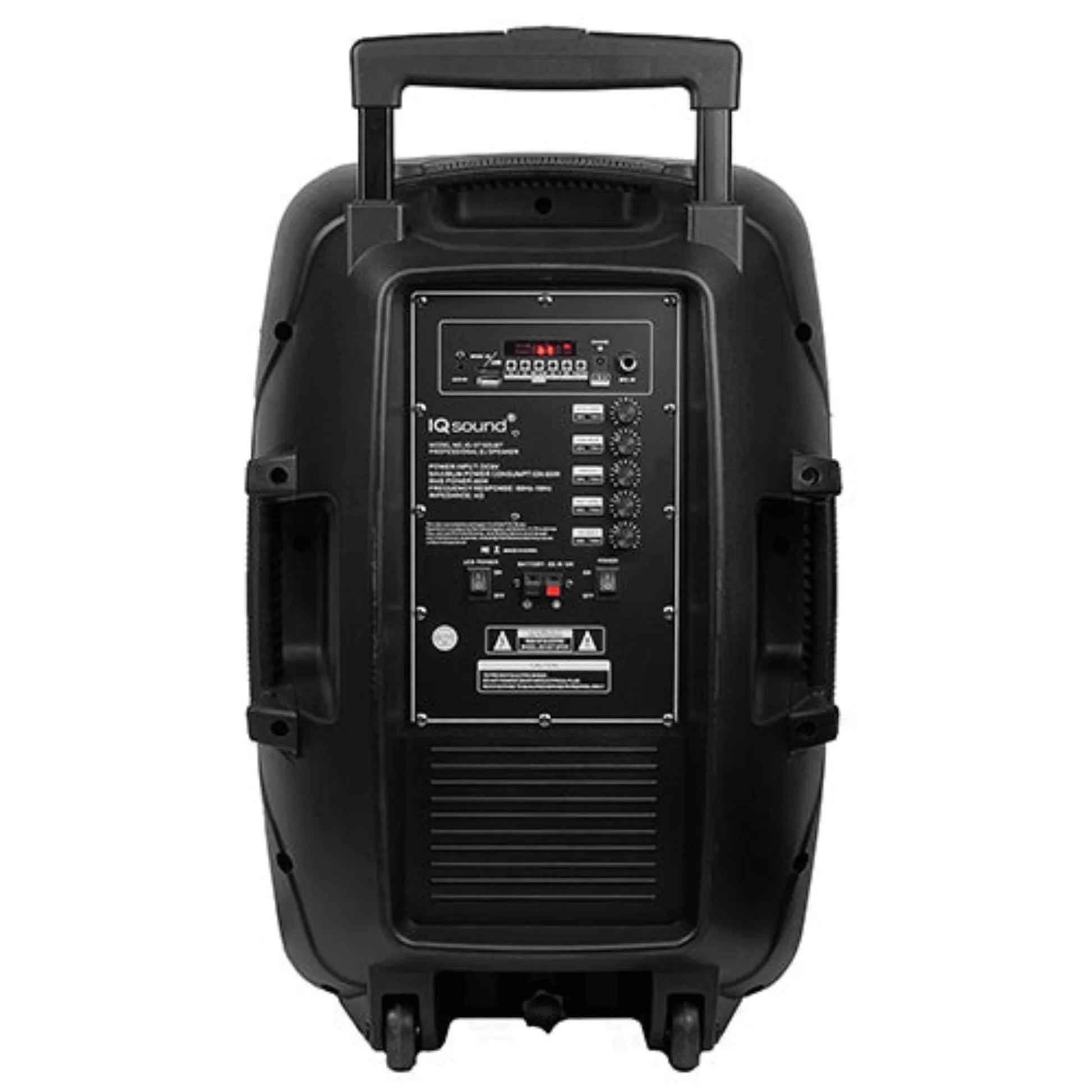 Supersonic 15" Portable Bluetooth Speaker with True Wireless Stereo & Mic (IQ-5715DJBT)