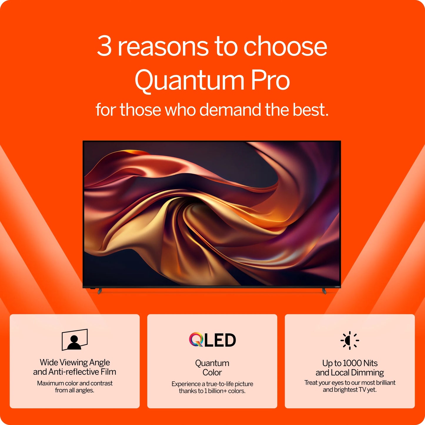 75" Class Quantum Pro 4K QLED HDR Smart TV (VQP75C-84)