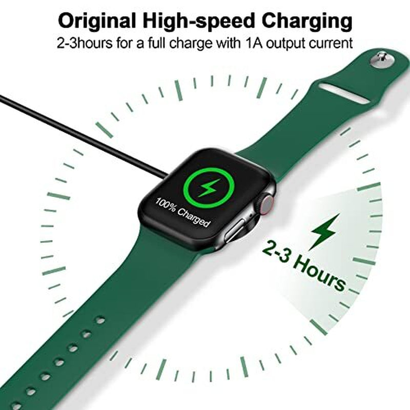 Para Apple Watch Iwatch Series 1/2/3/4 Cable Magnético Cargador Rápido Inalám