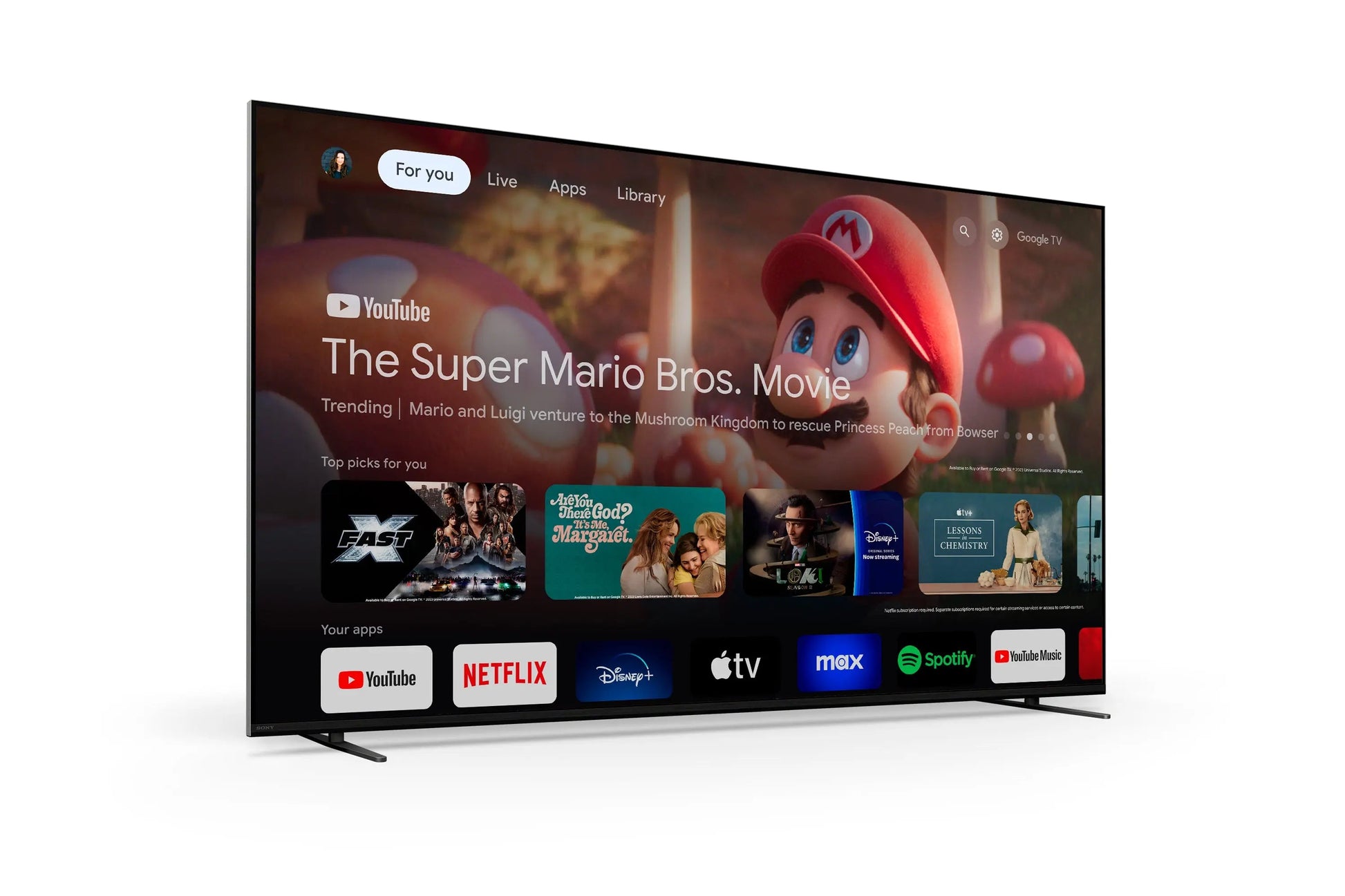 Certified Refurbished - Sony - 65" Class BRAVIA 7 Mini LED QLED 4K UHD Smart Google TV - (2024)