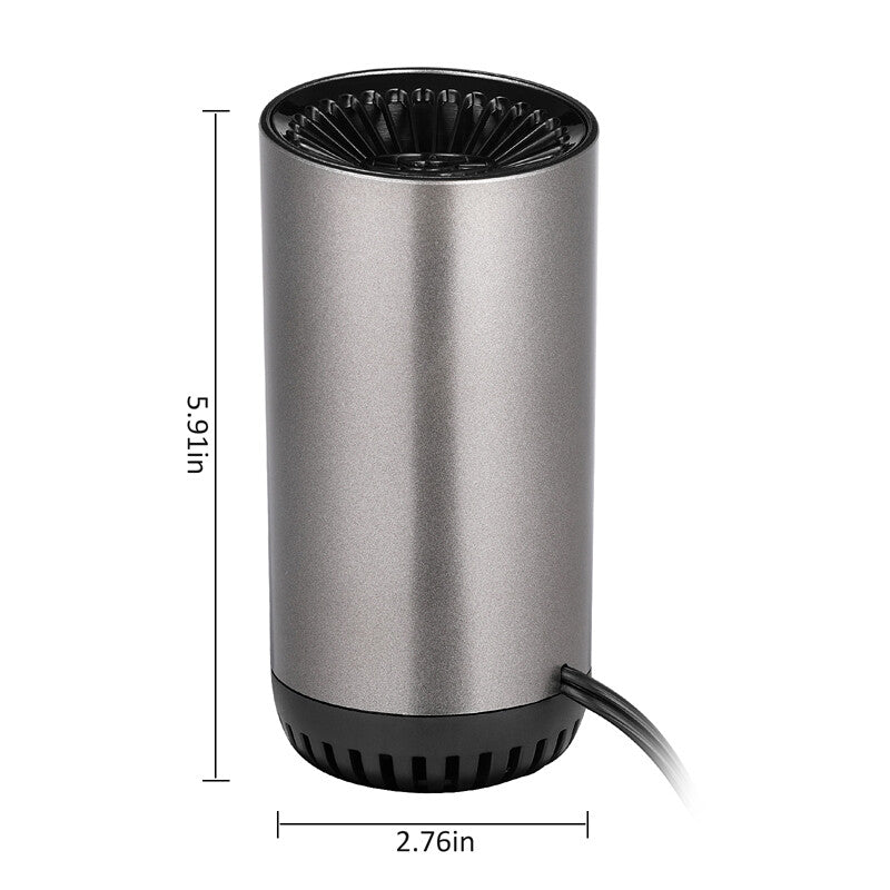 Plug in Cigarette Lighter Car Heater Internal Purify Air Heater Cooler Defogging