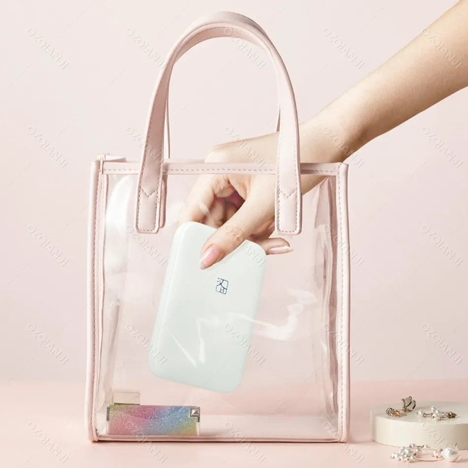 HPRT MT53 Portable Mni Mobile Pocket Printer BT Wireless Photo Printer with Zink Technology 2X3 Inch Color Photo Printer Maker