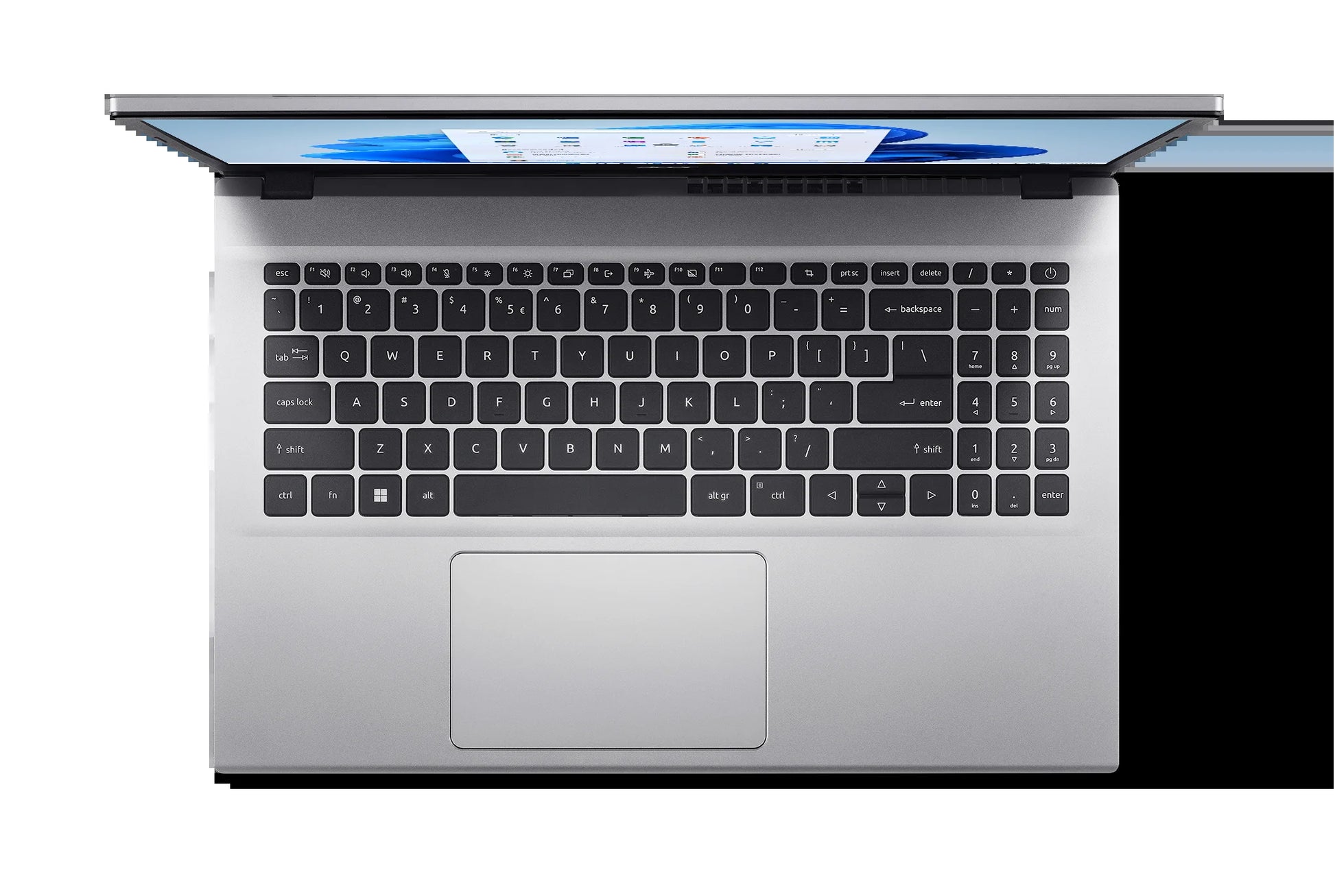 Aspire 3, 15.6" Full HD Display, 12Th Gen Intel Core I5-1235U, Intel Iris Xe Graphics, 8GB DDR4, 256GB Nvme SSD, Silver, Windows 11 Home, A315-59-53ER