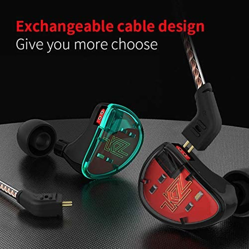 KZ AS10 in Ear Monitor Earbuds Headphone, Pure 5 Balanced Armature 5BA KZ Earbud