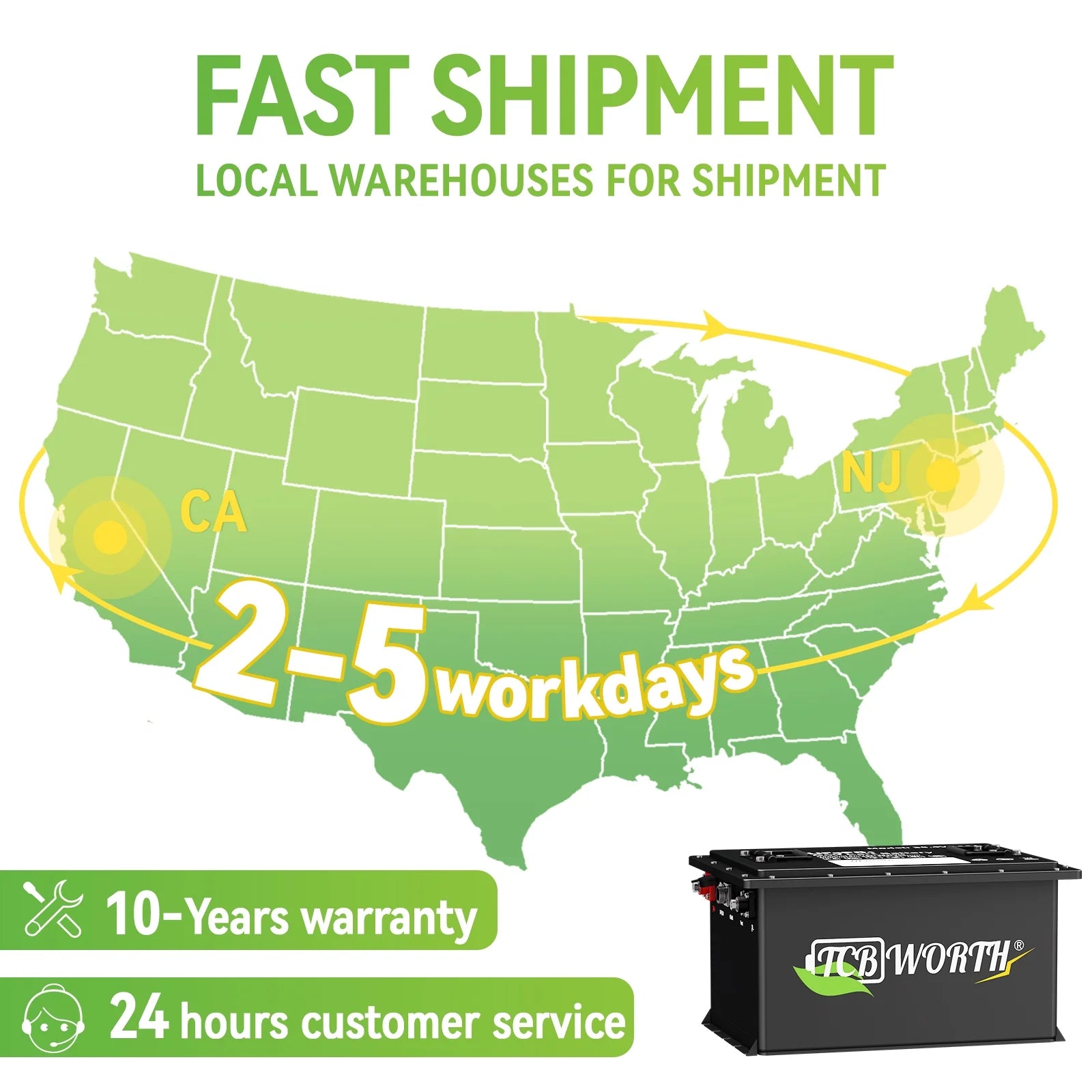 36V 105AH Golf Carts Lifepo4 Lithium Battery Bluetooth,With Monitor APP and 20A Charger,15000+Deep Cycles,Built in 200A BMS