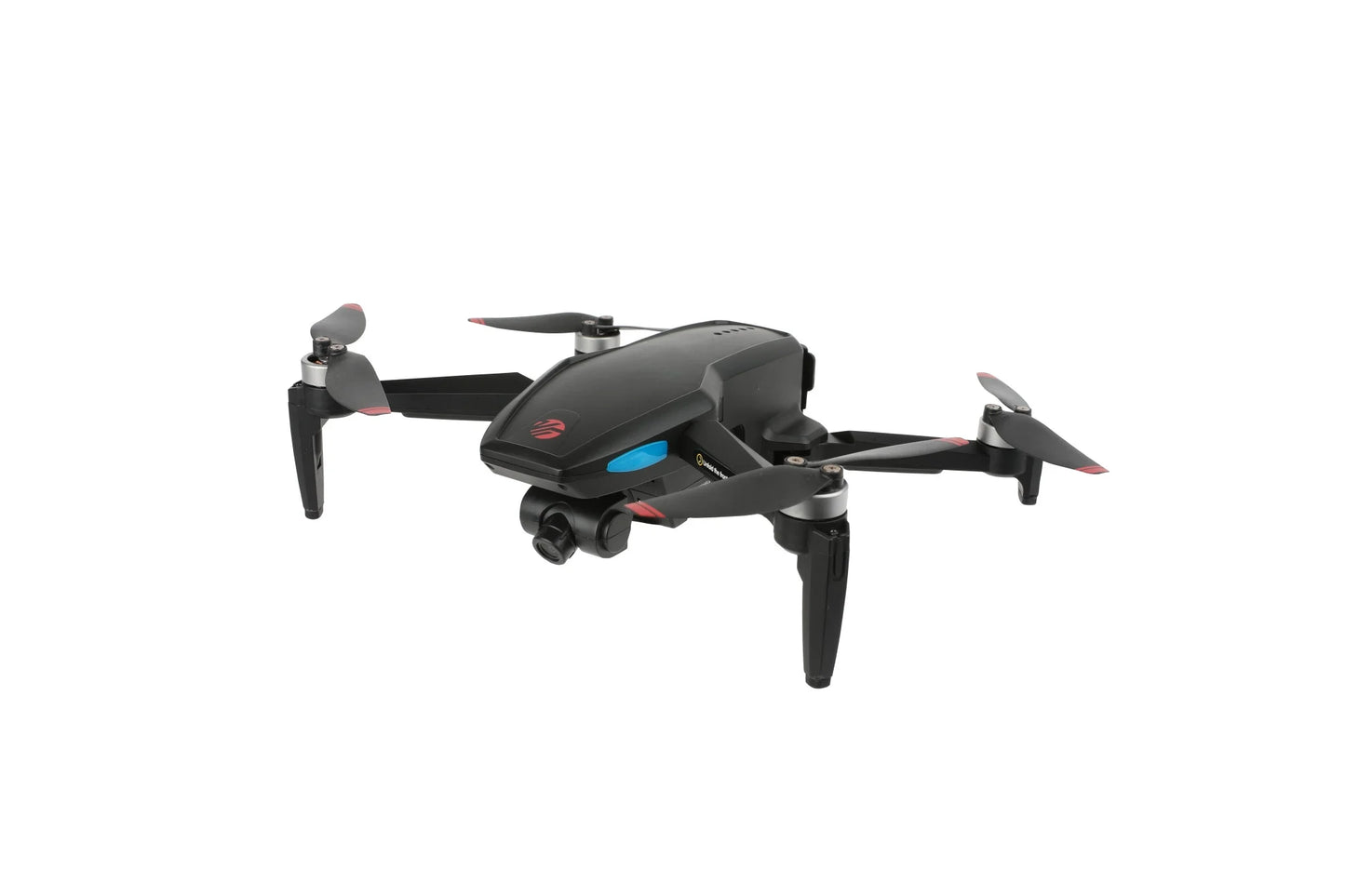 FPV Duo Racing Drone with Goggles and GPS, Black