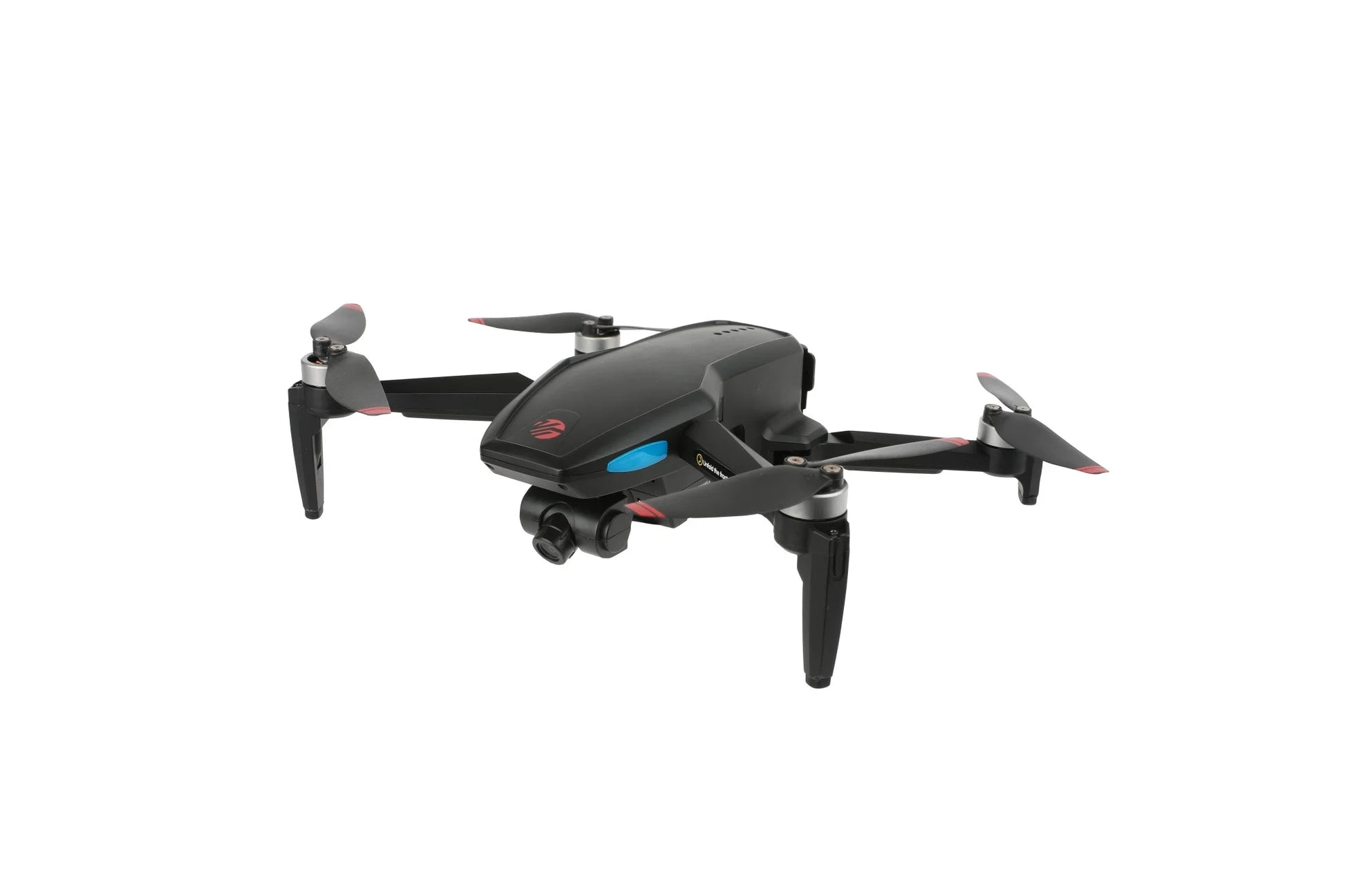 FPV Duo Racing Drone with Goggles and GPS, Black