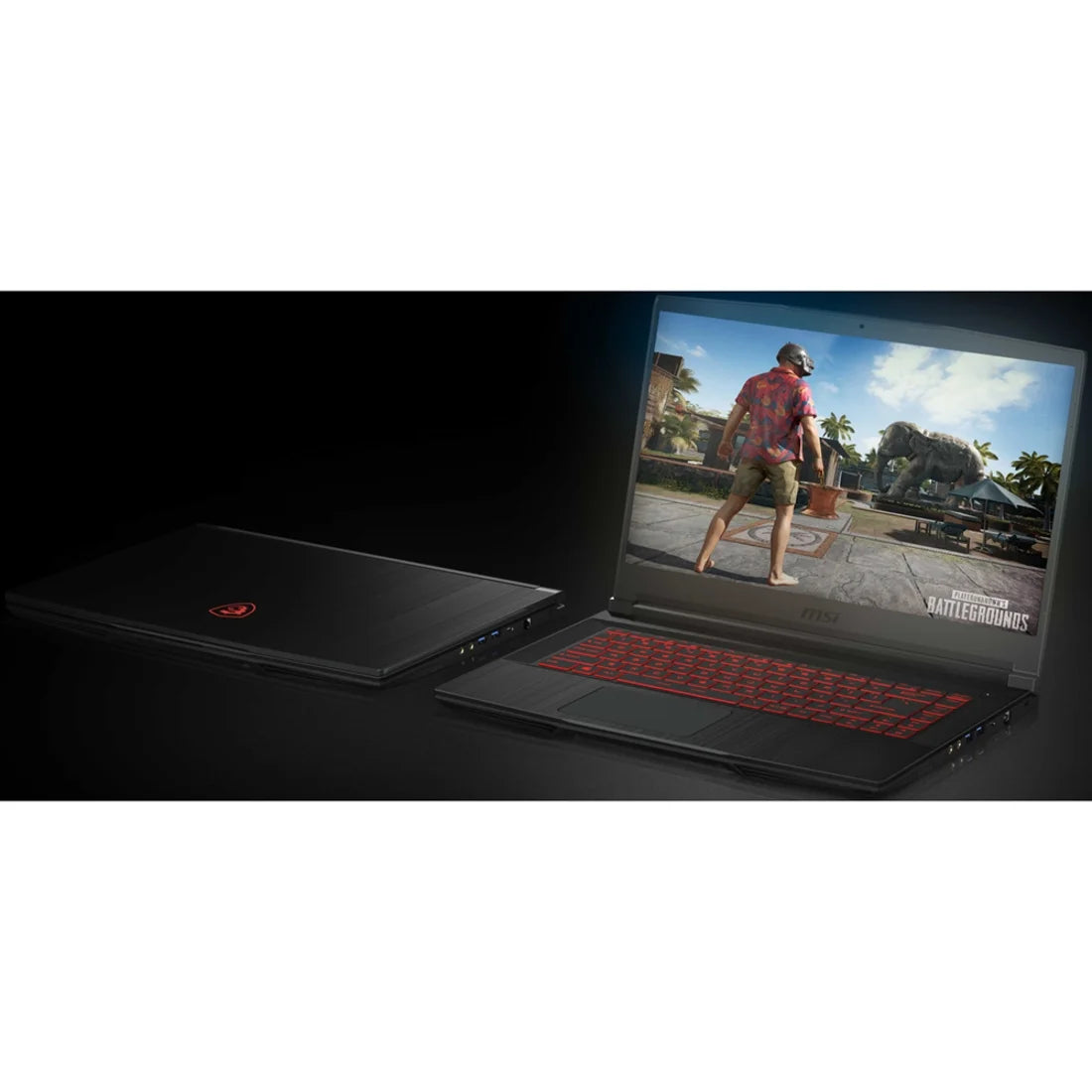 15.6" Full HD Gaming Laptop, Intel Core I5 I5-8300H, 8GB RAM, NVIDIA Geforce GTX 1650 Max-Q 4 GB, 256GB SSD, Windows 10 Home, Black, GF63 THIN 8SC-030