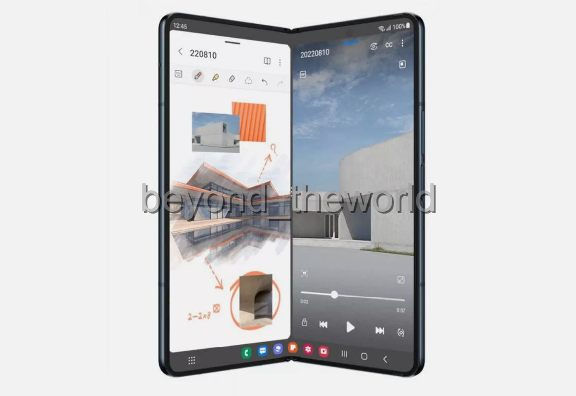 SAMSUNG Galaxy Z Fold4 5G SM-F936N 256/512GB/1TB Unlocked Foldable Smartphone