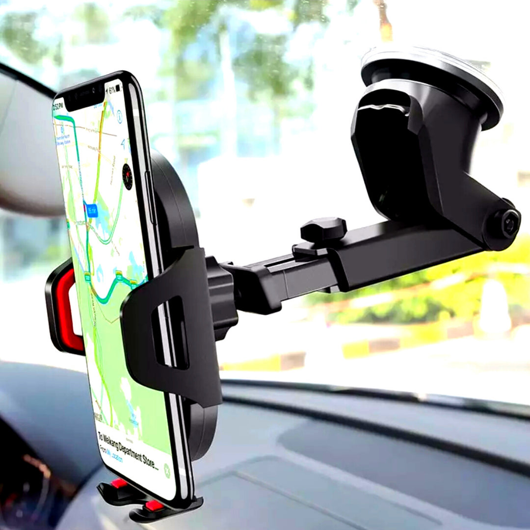 Base Para Poner Sujetar El Telefono En Carro Soporte Celular Movil GPS Coche 360